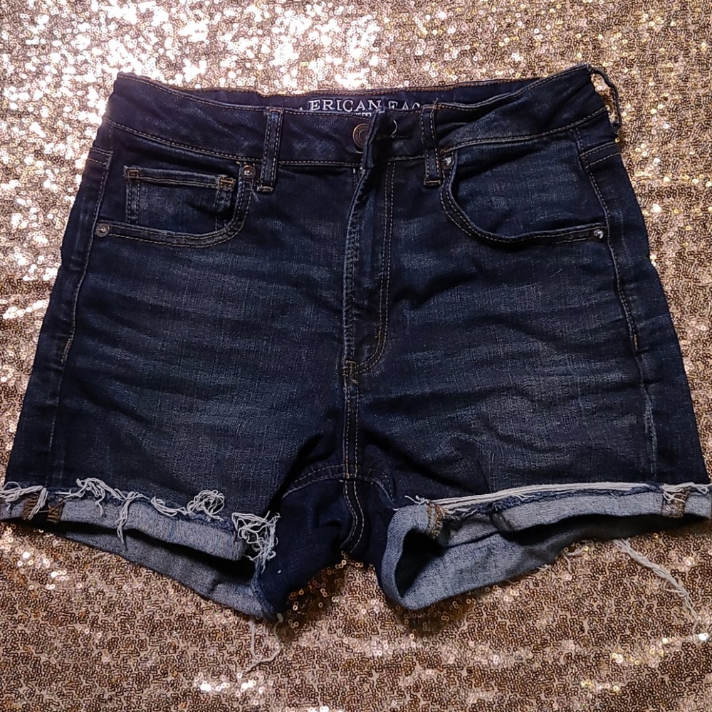 American Eagle Super Stretch High Waisted Shorts
